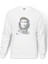 Che Guevara Diarios De Motocicleta Baskılı Beyaz Erkek Örme Sweatshirt Uzun Kol 1