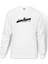 Cs Go Counter Strike Go Asker Baskılı Beyaz Erkek Örme Sweatshirt Uzun Kol 1