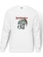 Deep Purple The Battle Rages On Baskılı Beyaz Erkek Örme Sweatshirt Uzun Kol 1