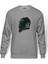 Leon & Mathilda Sevginin Gücü The Baskılı Gri Erkek Örme Sweatshirt Uzun Kol 1