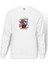 Depeche Mode Wrong Baskılı Beyaz Erkek Örme Sweatshirt Uzun Kol 1