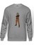 Anime Naruto Headband Shıppuuden Baskılı Gri Erkek Örme Sweatshirt Uzun Kol 1