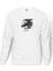 Elvis Presley Metal Rock Muzik Grubu Baskılı Beyaz Erkek Örme Sweatshirt Uzun Kol 1