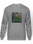 Anime One Piece Roronoa Zoro Baskılı Gri Erkek Örme Sweatshirt Uzun Kol 1