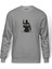 Call Of Duty Mw3 Baskılı Gri Erkek Örme Sweatshirt Uzun Kol 1