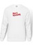Iron Maiden Rock Am Ring Metal Baskılı Beyaz Erkek Örme Sweatshirt Uzun Kol 1