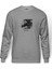 Elvis Presley Metal Rock Muzik Grubu Baskılı Gri Erkek Örme Sweatshirt Uzun Kol 1