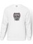 Kiss Triumph Motorcycles Ltd Motorcycle Accesso Baskılı Beyaz Erkek Örme Sweatshirt Uzun Kol 1