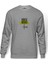 How I Met Your Mother City Baskılı Gri Erkek Örme Sweatshirt Uzun Kol 1