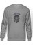 Jımı Hendrıx 1 Baskılı Gri Erkek Örme Sweatshirt Uzun Kol 1