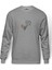 Le Petit Prince Küçük Prens Baskılı Gri Erkek Örme Sweatshirt Uzun Kol 1
