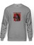 Magnum Force Clint Eastwood Baskılı Gri Erkek Örme Sweatshirt Uzun Kol 1