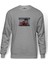 Mike Tyson Tragic Hero By Leslie Baskılı Gri Erkek Örme Sweatshirt Uzun Kol 1