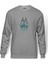 Minimalism Skyrim Background Metal Rock Music Baskılı Gri Erkek Örme Sweatshirt Uzun Kol 1