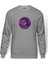 Stranger Things Steve Baskılı Gri Erkek Örme Sweatshirt Uzun Kol 1
