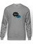 The Fault In Our Stars Baskılı Gri Erkek Örme Sweatshirt Uzun Kol 1