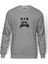 Thor Hummers Neatoshop Dj Punk Panda Baskılı Gri Erkek Örme Sweatshirt Uzun Kol 1
