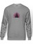 Yoga Meditasyon Download Meditation Baskılı Gri Erkek Örme Sweatshirt Uzun Kol 1