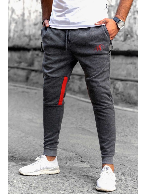 Madmext Madmext Antrasit Baskili Erkek Esofman 4826 Fiyati