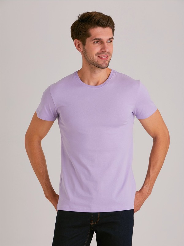 lilac purple t shirt