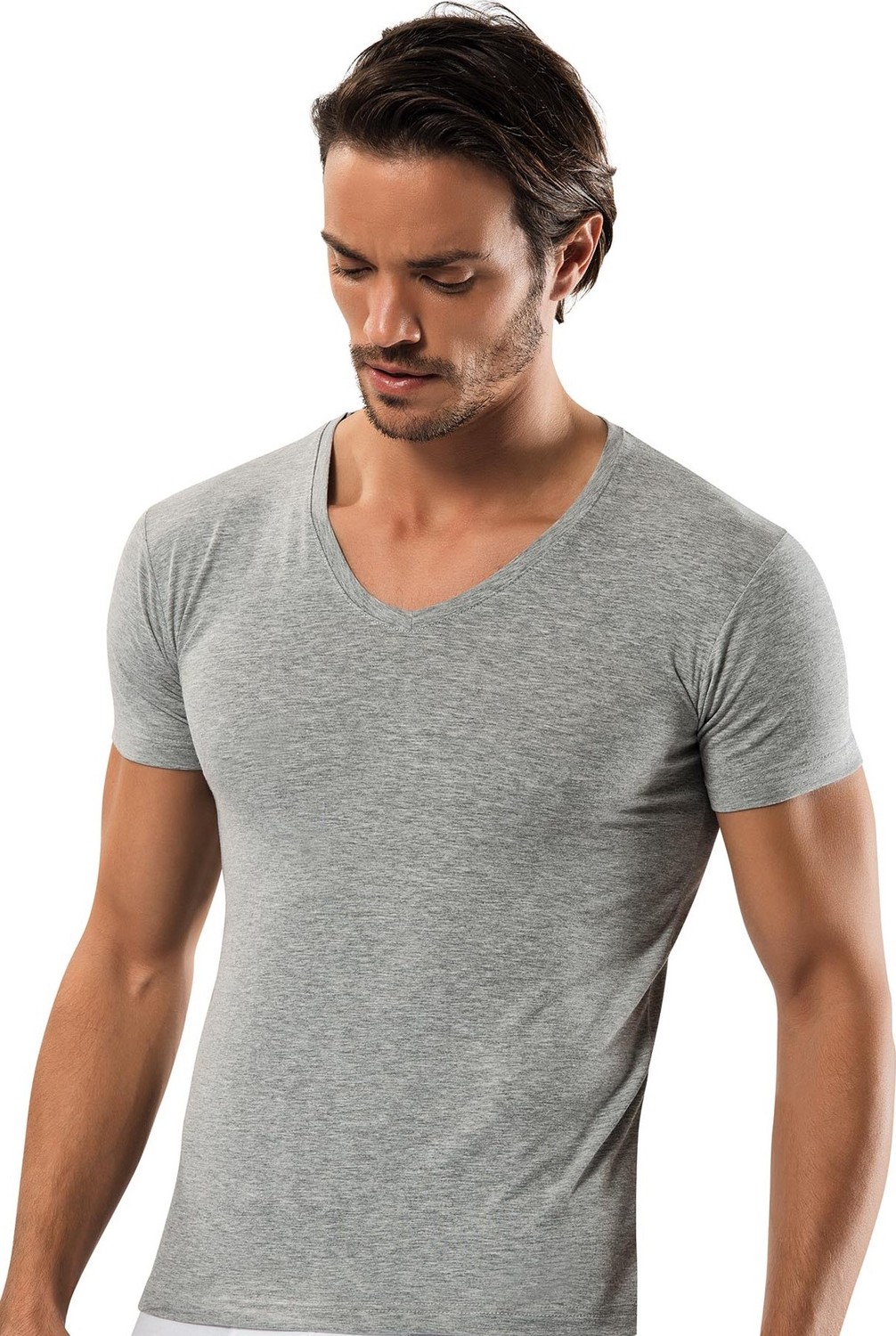 Erdem İç Giyim Pamuk Elastan V Yaka T-Tshirt