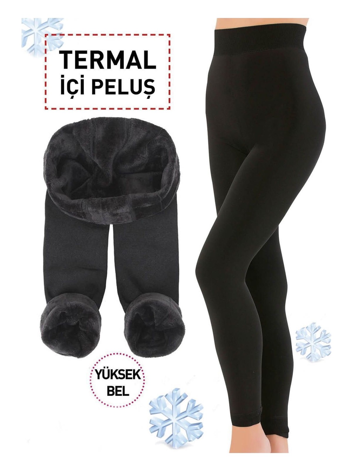 Larosa Termal Içi Peluş Kadın Tayt