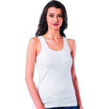 Özlem 1314 Bayan Rib Kalın Ask Atlet 6 Adet