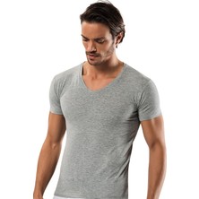 Erdem İç Giyim Pamuk Elastan V Yaka T-Tshirt