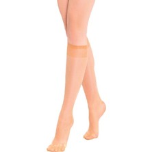 Bonny Silver Diz Altı Gümüş Çorap İnce Bayan