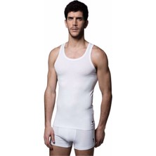 Erkek Beyaz Atlet Boxer Takım 80088