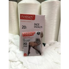 Rossey Ince  1 Düzine  Dizaltı Çorap-Bronz 38-(1 Düzine=12 Çift)