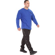 Big Sam Erkek Oversize Sweatshirt Kışlık Havlu Kumaş Kazak
