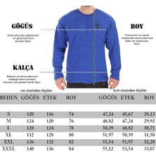 Big Sam Erkek Oversize Sweatshirt Kışlık Havlu Kumaş Kazak