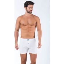 Tutku 6'lı Tutku Elit Havlu Bel 1101 Düğmeli Erkek Boxer