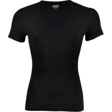 Yıldız 355-356 Erkek Derin V Yaka Kısa Kollu T-Shirt