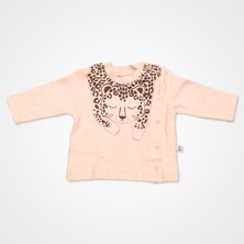 Bebbek Leopar Baskılı Hastane Çıkış Seti 10'lu - Pudra