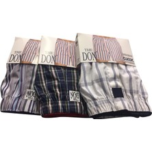 The Don 3'lü  Poplin Boxer %100 Cotton Kumaş Boxer