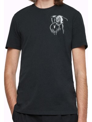 Allsaints  Erkek Bisiklet Yaka T-Shirt U003422