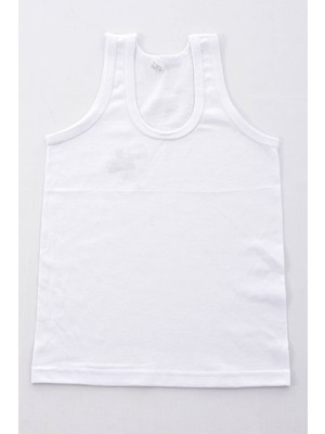 Tutku 3 Adet Erkek Çocuk 0036 Atlet Beyaz