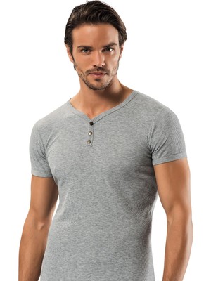 Erdem İç Giyim Kaşkorse Çıtçıtlı T-Shirt