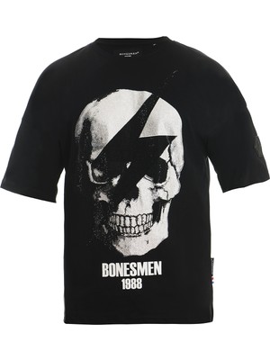 Bonesmen Yuvarlak Yaka Oversize T-Shirt