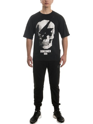 Bonesmen Yuvarlak Yaka Oversize T-Shirt