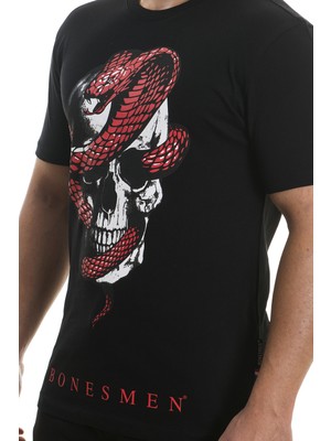 Bonesmen Yuvarlak Yaka T-Shirt