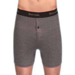 1059 Likralı Düğmeli Erkek Boxer 6 Adet
