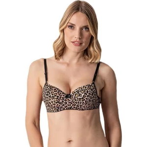 Miss Perry Kadın Leopar Dolgulu Balenli Sütyen