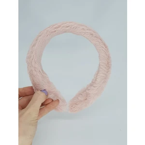 178- Suni Kürk Peluş Taç , Saç Bandı