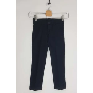 Mnk Baby Mnk Lacivert Gabardin Fermuarlı Cepli Çocuk Pantolon 12 Yaş