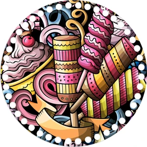 Grafilli Design Baskılı 2 Adet Ahşap Çanta Plakası 38