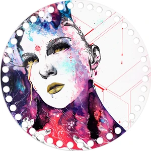 Grafilli Design Baskılı 2 Adet Ahşap Çanta Plakası 19