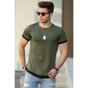 Basic Haki Erkek T-Shirt 4459